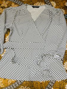 Peplum Top With Belt