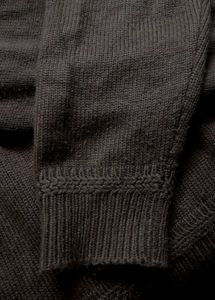 Shoulder Cut Sweater (Brown)