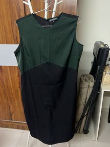 Elegant Color Block Dress