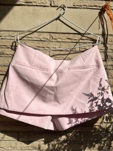 Zara Baby Pink Skort Mid Rise