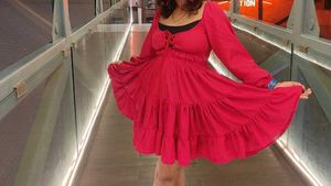 Flared Dress