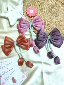 Tulip Double Layered Bow
