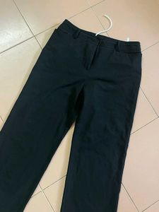 Black Wide Leg Trousers