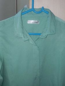 Zara Green Shirt