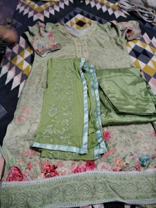 Elegant Green Kurta Set