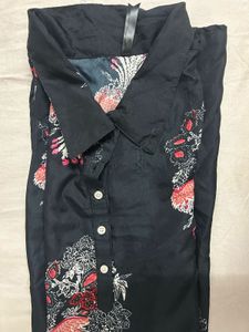 Floral Button-Down Top