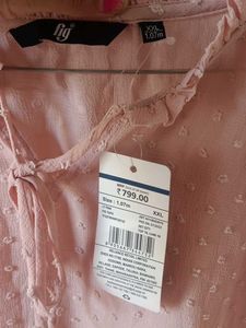 Elegant Pink Chiffon Top