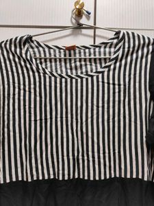 Black Stripe Kurti