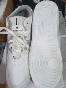 White Casual Sneakers