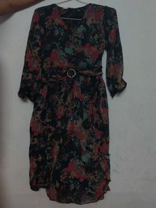 Floral Print Dress