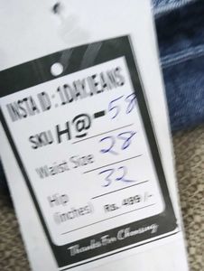 😘H@58 Size-28 (Sale) Latest Ladies high waist Jea