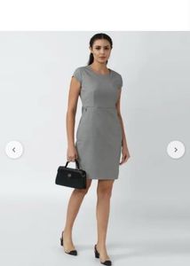 Van Heusen formal A line Grey dress
