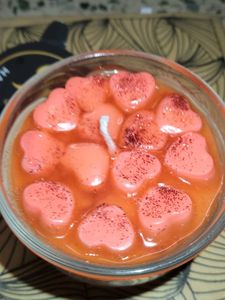 Heart Sented Bowl Candle
