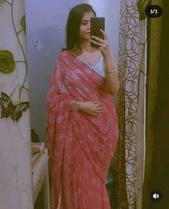 Floral Pink Saare