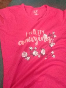 Very Beautiful T Shirt For Girls