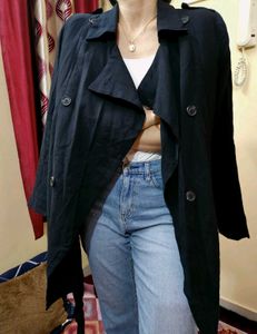 Elegant Korean Styled Trench Coat