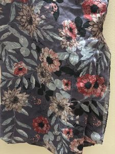 Floral Print Scarf