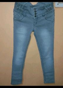 Light Wash stylish Jeans &amp; shirt combo