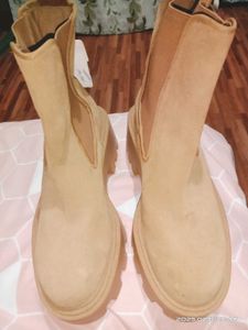 Zara Suede Boots For Women