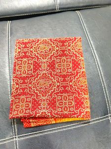 Jaipuri saari with attached blouse