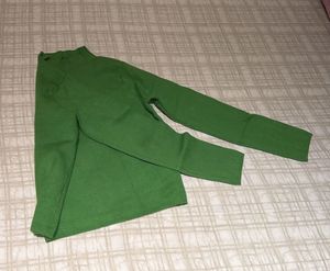 Green Knit Turtleneck