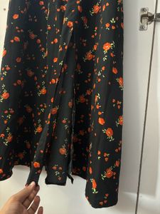 Black Floral Dress