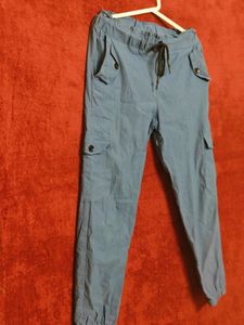 Stylish Blue Cargo Jogger😍❤️
