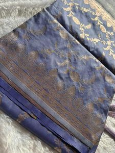 Banarasi Silk Saree - Lavender &amp; Gold❤️