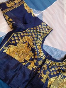 Elegant Blue Blouse