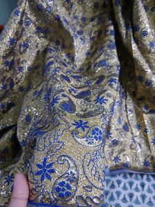 Elegant khadi brocade fabric