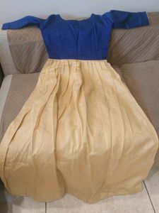 Blue &amp; Gold Gown