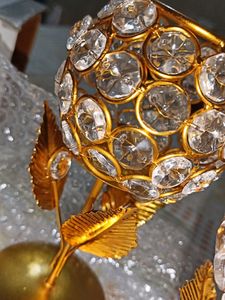 Metal Candle Holder Pack Of 2 Decorative Item