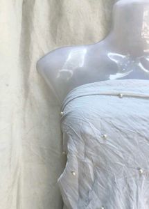 Elegant White Embellished top