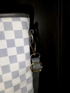Checkered Tote Bag