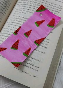 Aesthetic Pink Watermelon Bookmark