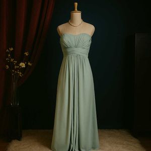Elegant Green Gown