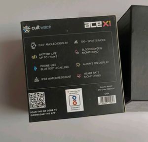 Cult Ace X1 2.04&#34; Amoled Display, 1000 NITS