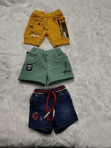 Boys Shorts For 3-9 Months ..