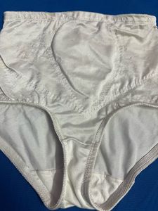Vintage White High-Waisted Briefs