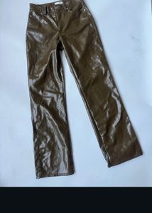 Shiny Brown Pants