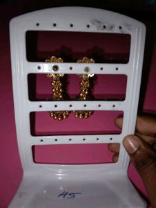 2 Pair Of Statement Ethnic Earrings