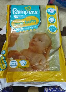 Pampers Taped New Baby Diaper