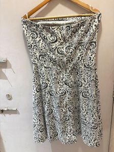 Elegant Strapless Party Dress