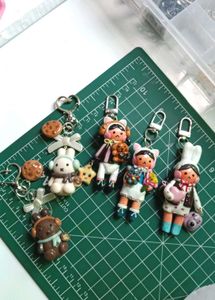 Costomise keychains sample
