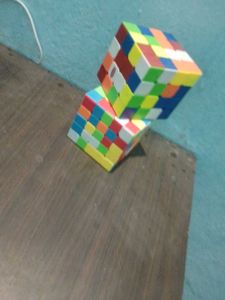 Colorful Rubik&#39;s Cubes Set of 2