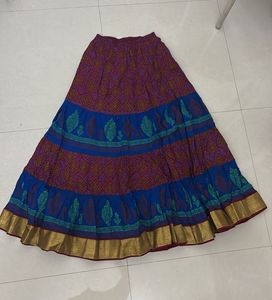 Tiered Ethnic Skirt