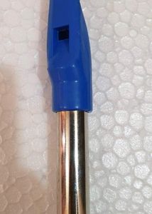 Brass Flute C Sharp With Cover