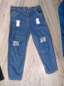 Two Ripped Black Jeans