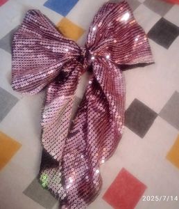 Sparkly Sequin Hair Bow