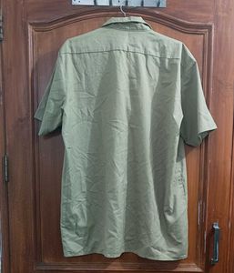 Men Dickies Work Shirt khaki